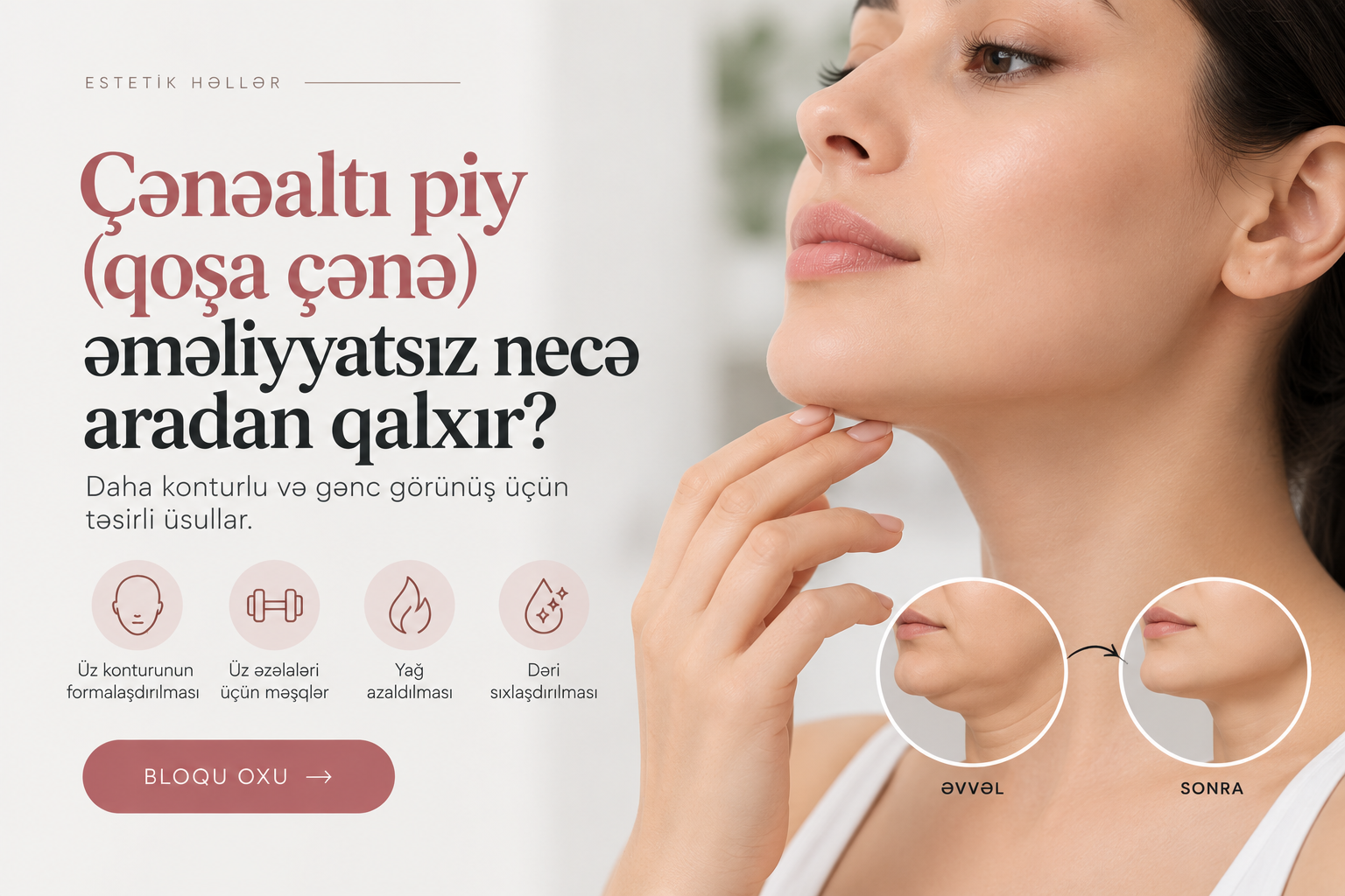 məliyyatsiz Cənəalti Piy Azaldilmasi