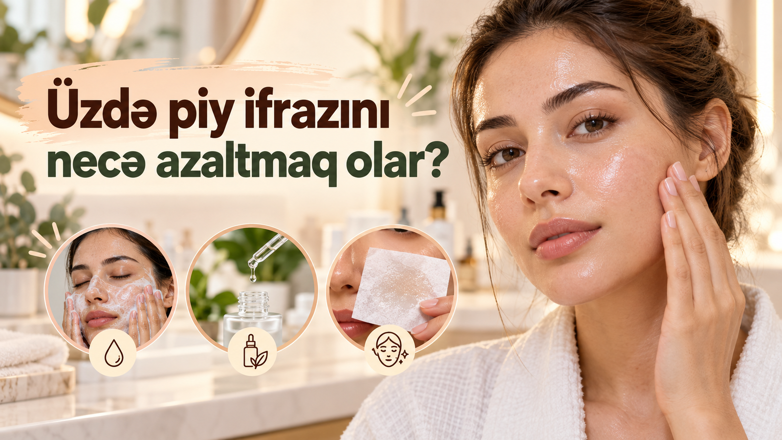 Üzdə piy ifrazını necə azaltmaq olar